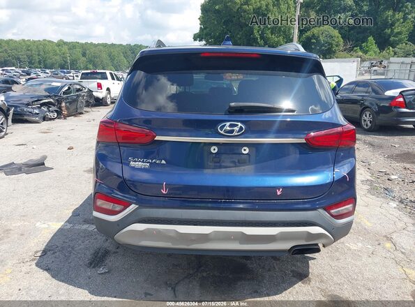 5NMS53AD8KH130267 2019 HYUNDAI SANTA FE Blue 