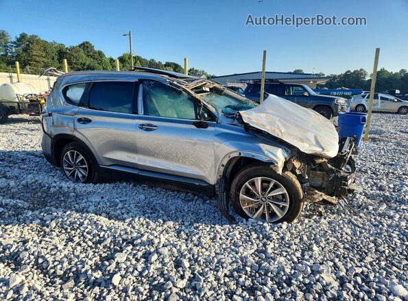 5NMS53AD8LH211786 2020 HYUNDAI SANTA Серебряный Передняя правая четверть