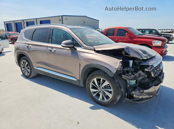 5NMS53AD9KH111243 2019 HYUNDAI SANTA Tan Delantero derecho