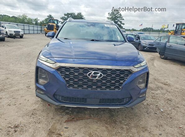 5NMS53AD9LH297562 2020 HYUNDAI SANTA Синий Вид спереди