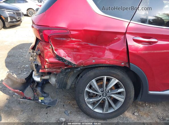 5NMS53ADXKH011829 2019 HYUNDAI SANTA FE Red წინა ხედი