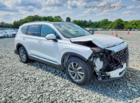 5NMS53ADXKH065048 2019 HYUNDAI SANTA White წინა მარჯვენა