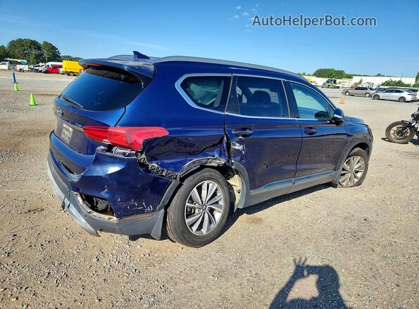 5NMS53ADXLH226645 2020 HYUNDAI SANTA Blue Tył prawy