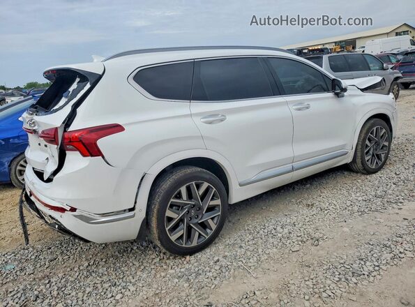 5NMS54AL0PH630086 2023 HYUNDAI SANTA White უკანა მარჯვენა