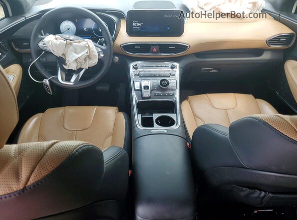 5NMS54AL0PH630086 2023 HYUNDAI SANTA White წინა პანელის ხედი