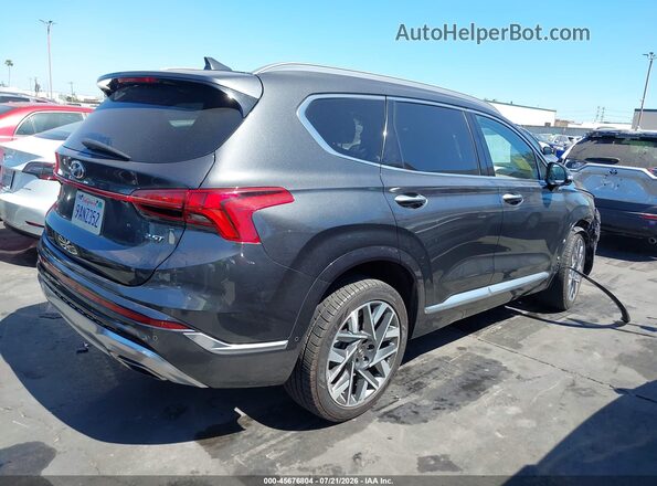 5NMS54AL1NH394142 2022 HYUNDAI SANTA FE Серый Задняя правая четверть