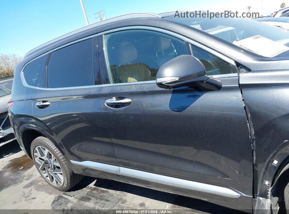 5NMS54AL1NH394142 2022 HYUNDAI SANTA FE Серый Вид задней части салона