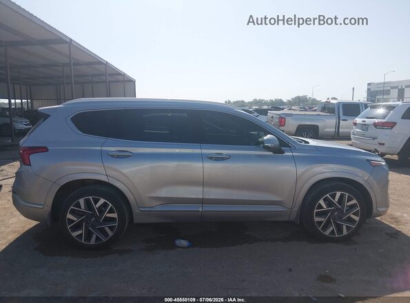 5NMS54AL2PH602967 2023 HYUNDAI SANTA FE Silver Widok wnętrza z tyłu