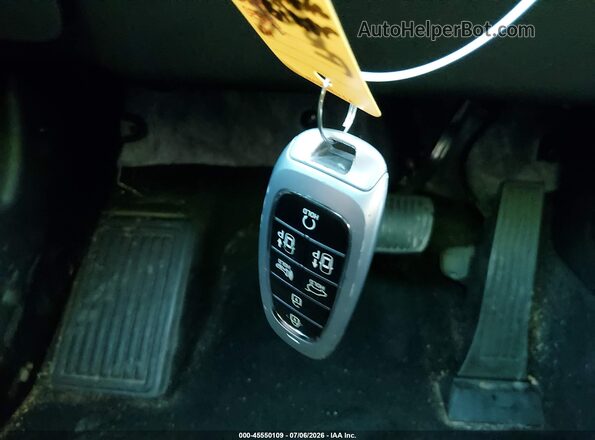 5NMS54AL2PH602967 2023 HYUNDAI SANTA FE Silver Widok deski rozdzielczej