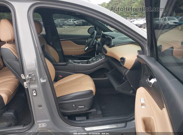 5NMS54AL3PH487568 2023 HYUNDAI SANTA FE Gray Front interior view