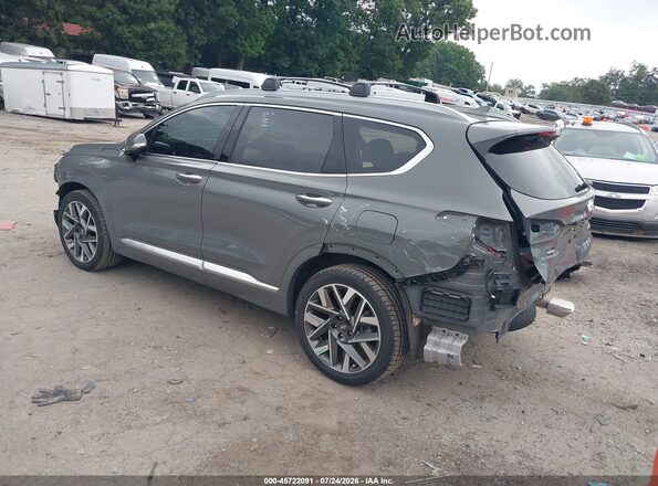 5NMS54AL3PH487568 2023 HYUNDAI SANTA FE Gray Rear left