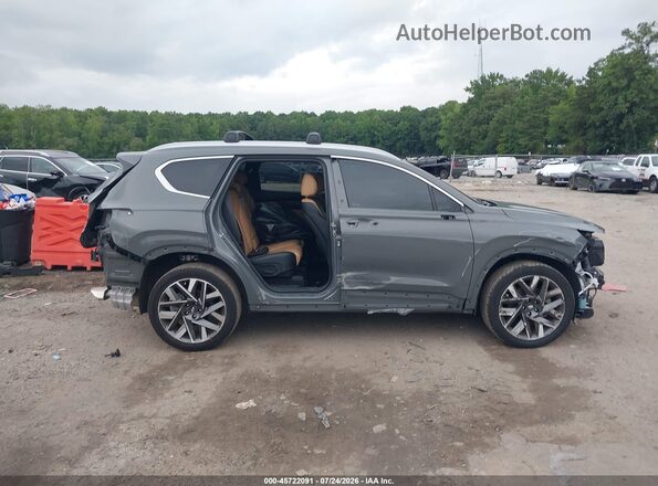 5NMS54AL3PH487568 2023 HYUNDAI SANTA FE Gray 360 interior view