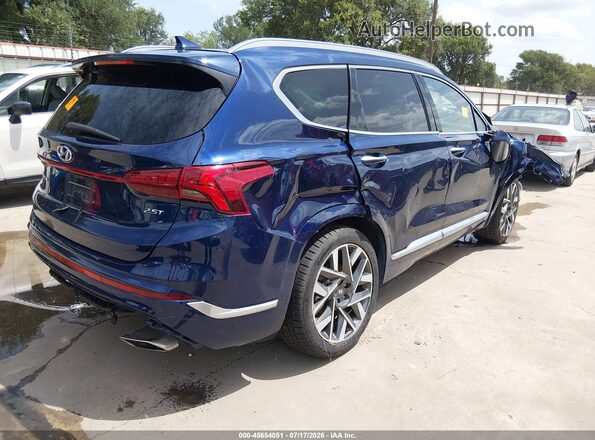 5NMS54AL6PH495664 2023 HYUNDAI SANTA FE Dark Blue Rear right
