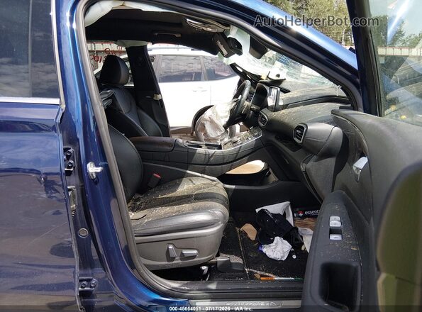 5NMS54AL6PH495664 2023 HYUNDAI SANTA FE Dark Blue Front interior view