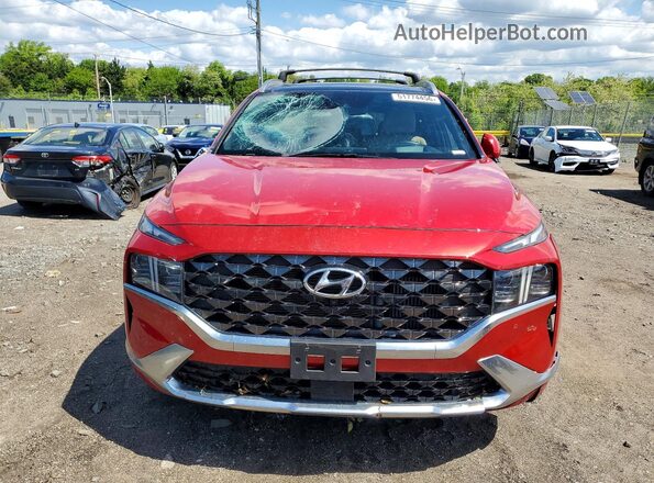 5NMS54AL8PH493334 2023 HYUNDAI SANTA Red Вид спереду