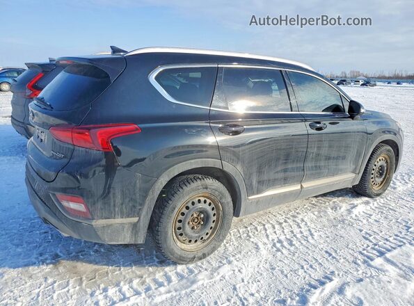5NMS5CAA0KH043906 2019 HYUNDAI SANTA Black Հետևի աջ