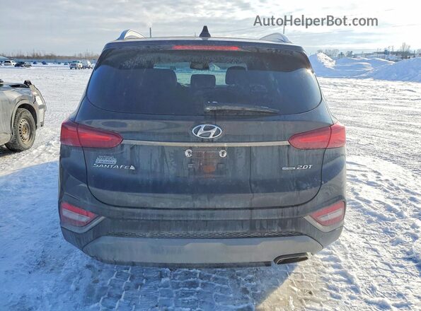 5NMS5CAA0KH043906 2019 HYUNDAI SANTA Black Հետևի տեսք