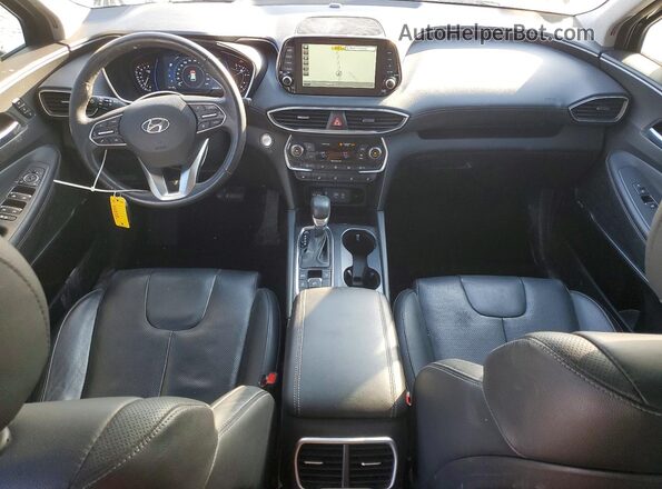 5NMS5CAA0KH043906 2019 HYUNDAI SANTA Black Առջևի վահանակի տեսք