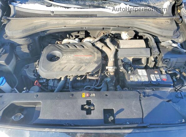 5NMS5CAA0KH043906 2019 HYUNDAI SANTA Black Շարժիչի բաժամունքի տեսք
