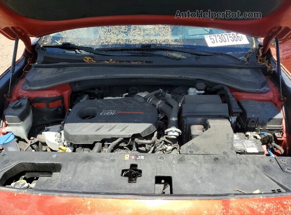 5NMS5CAA0LH179633 2020 HYUNDAI SANTA Orange Շարժիչի բաժամունքի տեսք