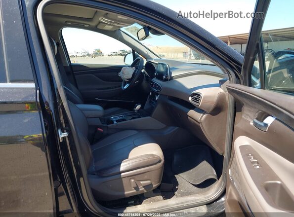 5NMS5CAA0LH202022 2020 HYUNDAI SANTA FE Black Vista interior delantera