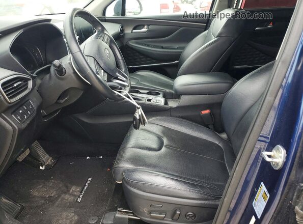 5NMS5CAA0LH301164 2020 HYUNDAI SANTA Blue Vista interior delantera