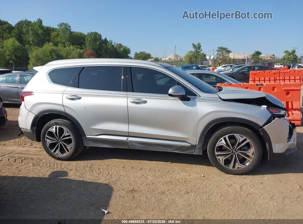 5NMS5CAA1KH069284 2019 HYUNDAI SANTA FE Silver Vista interior trasera
