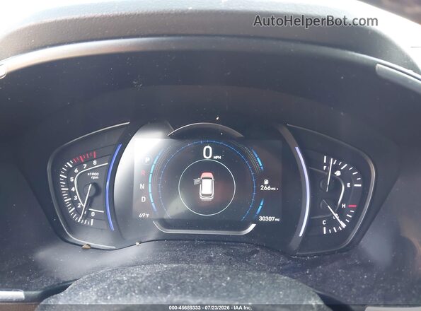 5NMS5CAA1KH069284 2019 HYUNDAI SANTA FE Silver Vista de los asientos traseros