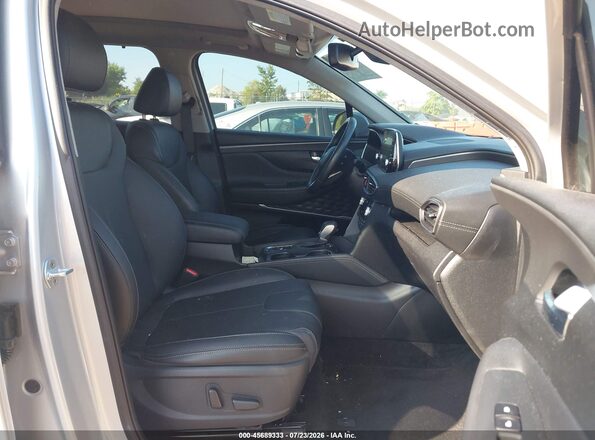 5NMS5CAA1KH069284 2019 HYUNDAI SANTA FE Silver Vista interior delantera