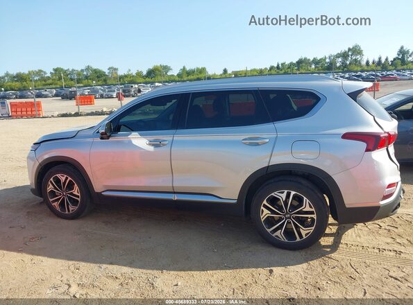 5NMS5CAA1KH069284 2019 HYUNDAI SANTA FE Silver Vista interior de 360 grados