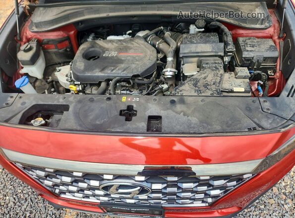 5NMS5CAA3KH115665 2019 HYUNDAI SANTA Red Вид підкапотного простору