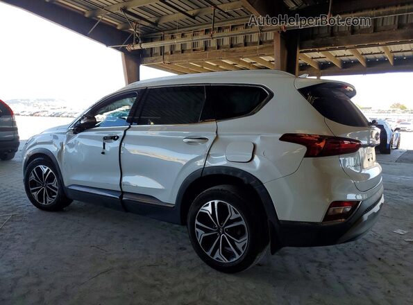 5NMS5CAA3LH246760 2020 HYUNDAI SANTA White Trasero izquierdo
