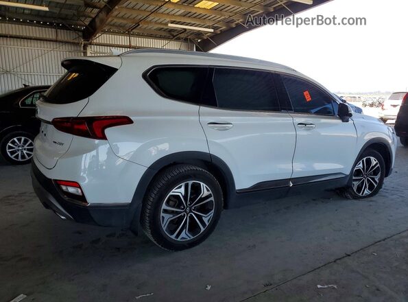 5NMS5CAA3LH246760 2020 HYUNDAI SANTA White Trasero derecho