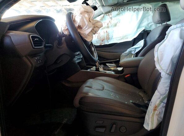 5NMS5CAA3LH246760 2020 HYUNDAI SANTA White Vista interior delantera