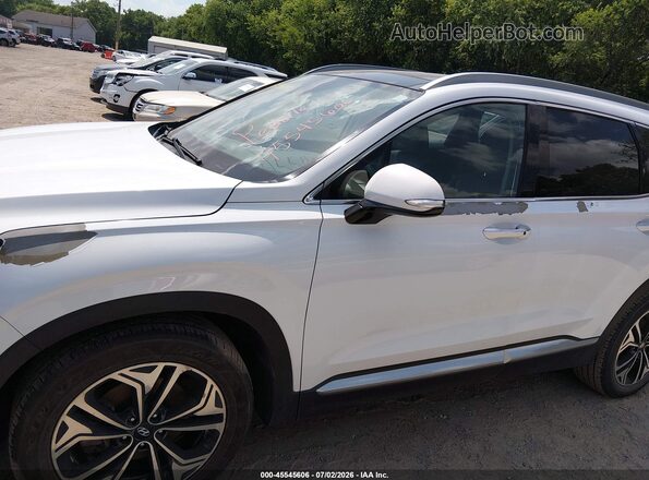 5NMS5CAA4KH018801 2019 HYUNDAI SANTA FE White წინა ხედი