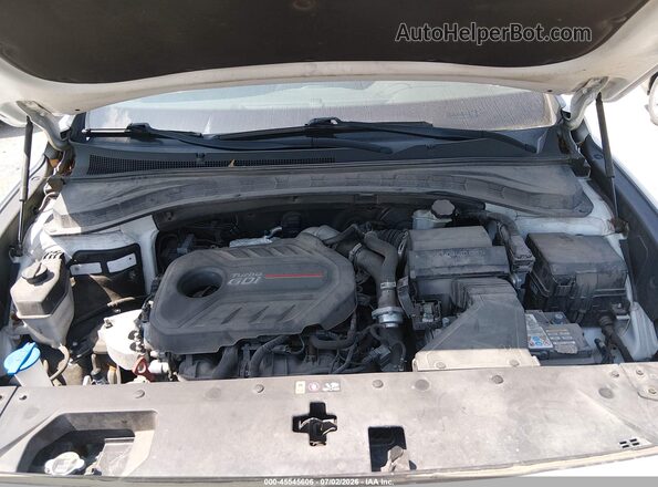 5NMS5CAA4KH018801 2019 HYUNDAI SANTA FE White უკანა ხედი