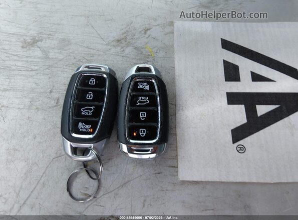 5NMS5CAA4KH018801 2019 HYUNDAI SANTA FE White წინა პანელის ხედი