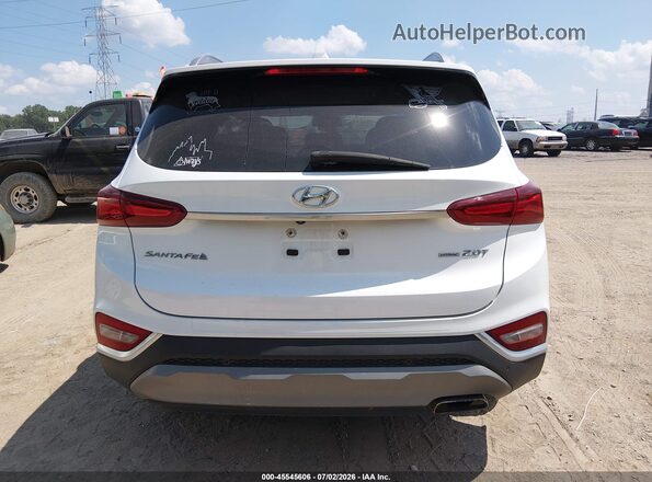 5NMS5CAA4KH018801 2019 HYUNDAI SANTA FE White 