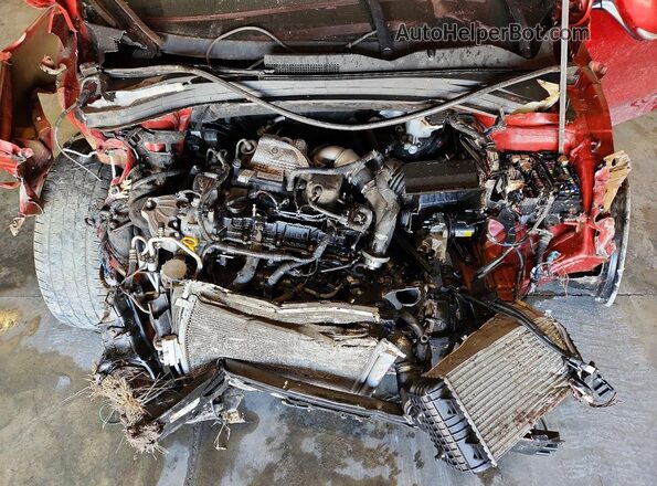 5NMS5CAA4KH132068 2019 HYUNDAI SANTA Red ძრავის განყოფილების ხედი