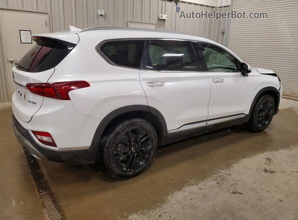 5NMS5CAA5KH071345 2019 HYUNDAI SANTA White Հետևի աջ