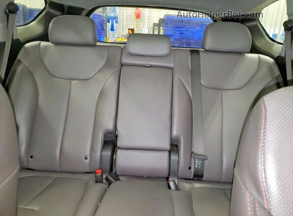 5NMS5CAA5KH071345 2019 HYUNDAI SANTA White Հետևի նստատեղերի տեսք