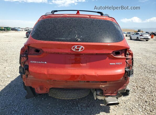 5NMS5CAA5LH218829 2020 HYUNDAI SANTA Red Հետևի տեսք