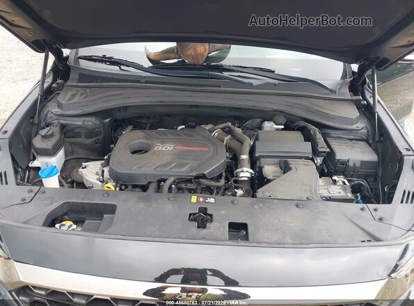 5NMS5CAA5LH227997 2020 HYUNDAI SANTA FE Черный Вид сзади