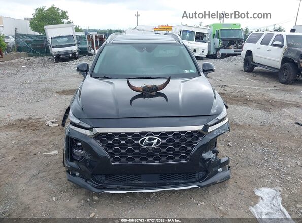 5NMS5CAA5LH227997 2020 HYUNDAI SANTA FE Черный Вид щитка приборов