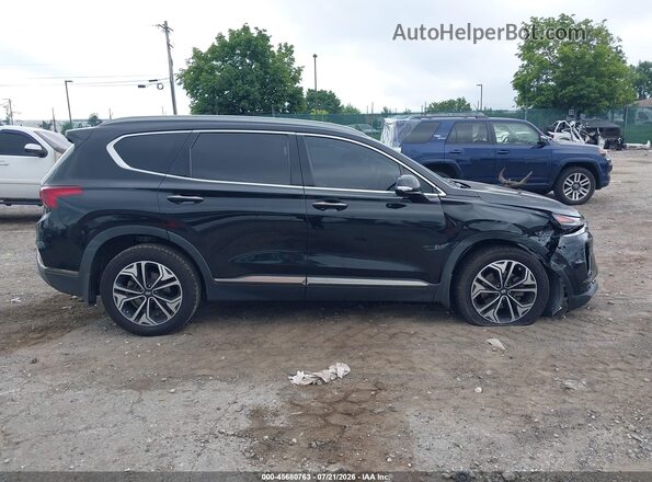 5NMS5CAA5LH227997 2020 HYUNDAI SANTA FE Черный Вид задней части салона