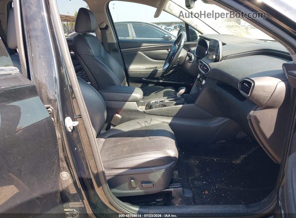 5NMS5CAA7KH029517 2019 HYUNDAI SANTA FE Черный Вид салона спереди