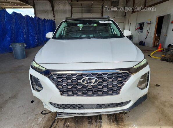 5NMS5CAA7LH250097 2020 HYUNDAI SANTA White Դիմացի տեսք