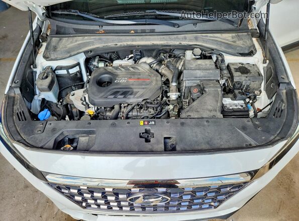5NMS5CAA7LH250097 2020 HYUNDAI SANTA White Շարժիչի բաժամունքի տեսք
