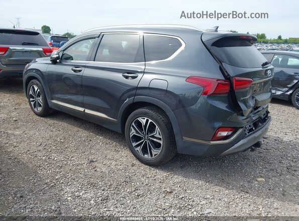 5NMS5CAA7LH300724 2020 HYUNDAI SANTA FE Dark Blue Tył lewy