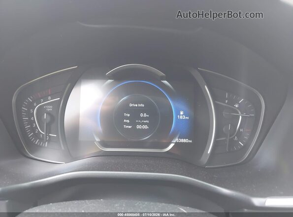 5NMS5CAA7LH300724 2020 HYUNDAI SANTA FE Dark Blue Widok tylnych siedzeń